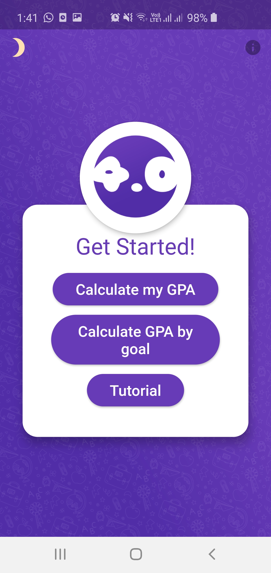 Panda GPA calculator